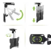 Soporte de techo plegable retráctil Techly para TV LED/LCD de 17