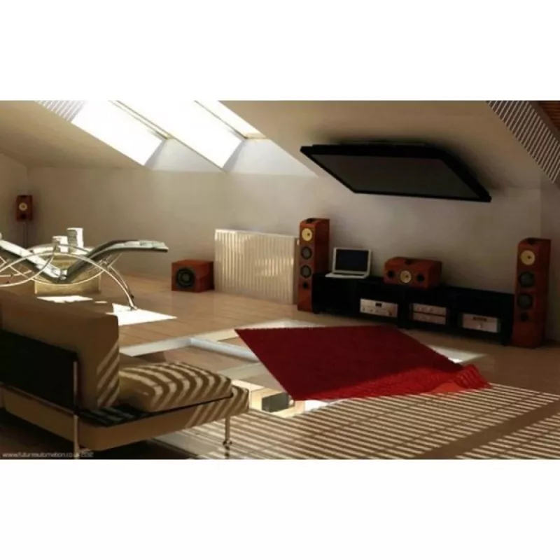 Soporte de techo plegable retráctil Techly para TV LED/LCD de 17