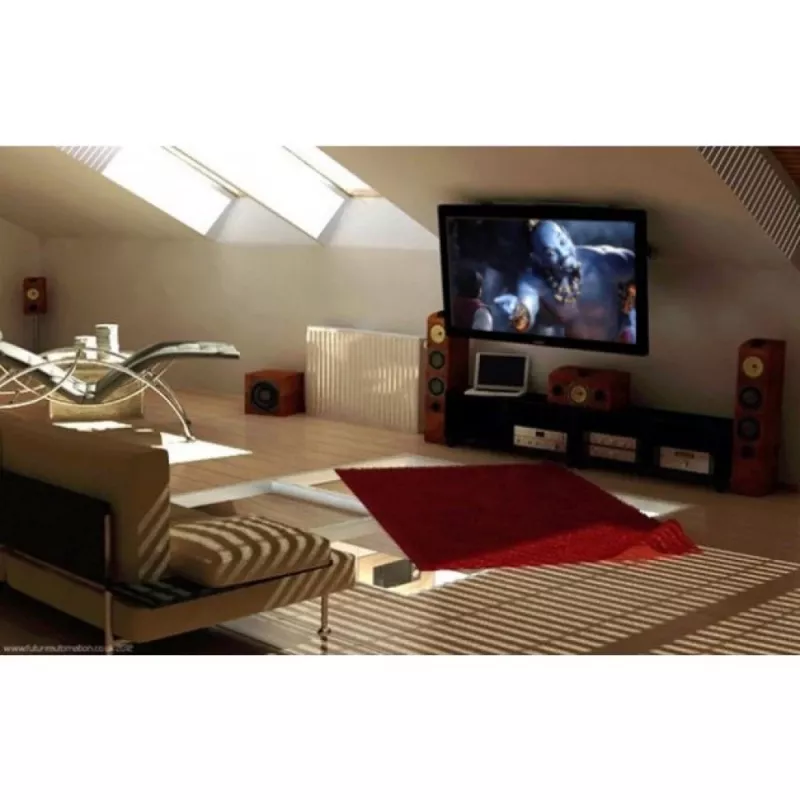 Soporte de techo plegable retráctil Techly para TV LED/LCD de 17