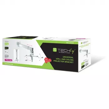 Soporte para proyector Techly ICA-PM 16 techo/pared plata