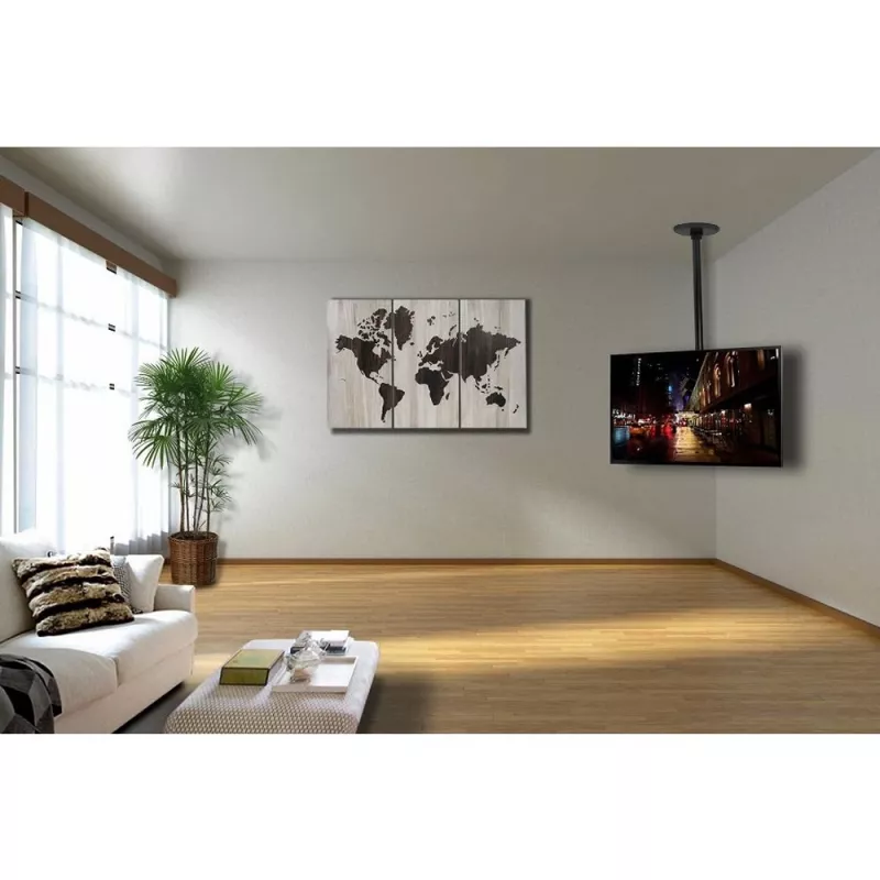 Soporte para TV Techly ICACPLB906 94 cm (37 inch) negro