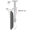 Soporte de techo telescópico universal Techly para 2 TV LED LCD de 32-55