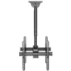 Soporte de techo telescópico universal Techly para 2 TV LED LCD de 32-55