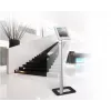 Techly ICA-TBL 1501 soporte de seguridad de suelo para tablets 9,7–10,1 pulgadas (25,6 cm), aluminio, VESA 75x75, plata