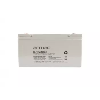 Batería de gel VRLA sellada ARMAC BL/12V/120AH — 12 V 120 Ah, duradera
