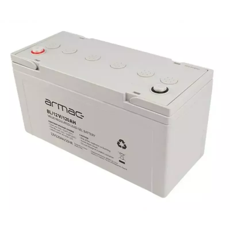 Batería de gel VRLA sellada ARMAC BL/12V/120AH — 12 V 120 Ah, duradera