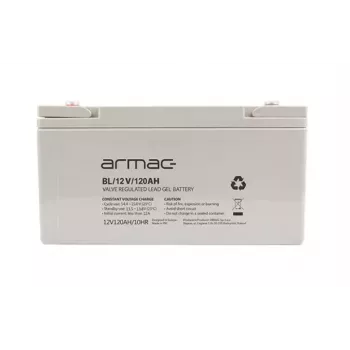 Batería de gel VRLA sellada ARMAC BL/12V/120AH — 12 V 120 Ah, duradera