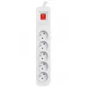 Regleta de enchufes ARMAC ARC 5 — 5 tomas, cable 3 m, gris