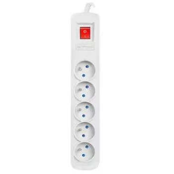 Regleta de enchufes ARMAC ARC 5 — 5 tomas, cable 3 m, gris