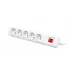 Regleta de enchufes ARMAC ARC 5 — 5 tomas, cable 3 m, gris
