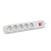 Regleta de enchufes ARMAC ARC 5 — 5 tomas, cable 3 m, gris