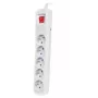Regleta de enchufes ARMAC ARC 5 — 5 tomas, cable 3 m, gris