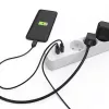 Hama 44133758 alargador de corriente 1,4 m 5 tomas AC interior blanco