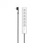 Hama P2223763 regleta de enchufes 1,5 m 6 salidas AC interior negro, blanco