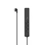 Hama 00223192 alargador 1,4 m 3 tomas AC interior negro, gris
