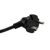 Alargador de corriente LogiLink LPS230B 1,5 m 3 tomas schuko negro