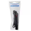 Alargador de corriente LogiLink LPS230B 1,5 m 3 tomas schuko negro