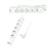 Alargador de corriente LogiLink LPS249U 1,5 m 5 tomas AC interior blanco