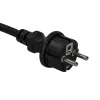 Alargador de corriente LogiLink LPS253 1.5 m 3 tomas AC exterior negro amarillo