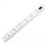 Alargador de corriente LogiLink LPS232 1,5 m 6 salidas AC interior blanco