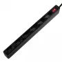 Alargador de corriente LogiLink LPS232B 1.5m 6 tomas AC interior negro