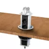 Alargador de corriente LogiLink LPS235A 1,8 m 3 tomas AC uso interior negro plata