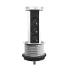 Alargador de corriente LogiLink LPS235A 1,8 m 3 tomas AC uso interior negro plata