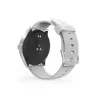 Smartwatch Hama Fit Watch 5010, LCD de 1,38 pulgadas (3,51 cm), 46 mm, frecuencia cardíaca, SpO2, IP68, Bluetooth, plateado