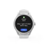Smartwatch Hama Fit Watch 5010, LCD de 1,38 pulgadas (3,51 cm), 46 mm, frecuencia cardíaca, SpO2, IP68, Bluetooth, plateado