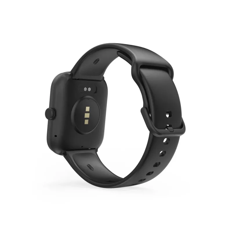 Smartwatch Hama Fit Watch 5000, TFT de 1,65 pulgadas (4,19 cm), 47 mm, función de teléfono, frecuencia cardíaca, IP68, Bluetooth, negro