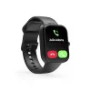 Smartwatch Hama Fit Watch 5000, TFT de 1,65 pulgadas (4,19 cm), 47 mm, función de teléfono, frecuencia cardíaca, IP68, Bluetooth, negro