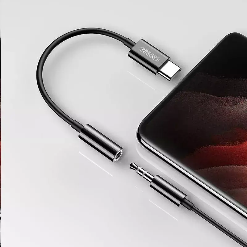 Adaptador de audio digital Joyroom SH-C1 USB-C a 3,5 mm – compacto 5 g
