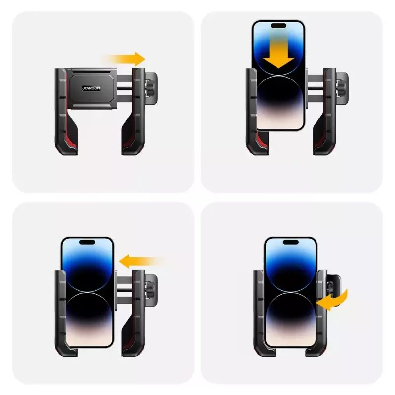 Soporte para móvil de moto Joyroom JR-ZS266 pinza ajustable y segura para manillar