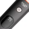 Set de cuidado eléctrico Adler AD 2946 – recortador 5 en 1 inalámbrico para hombre, 4 niveles de longitud, 60 min. de autonomía, Negro/Acero inoxidable