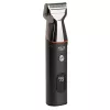 Set de cuidado eléctrico Adler AD 2946 – recortador 5 en 1 inalámbrico para hombre, 4 niveles de longitud, 60 min. de autonomía, Negro/Acero inoxidable