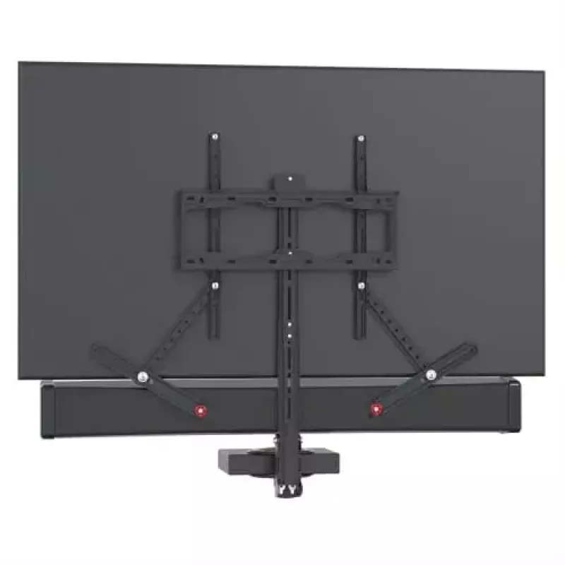 Estantería para equipos AV Barkan E850, 1 balda, negra, 565 mm de altura, 6,5 kg de capacidad