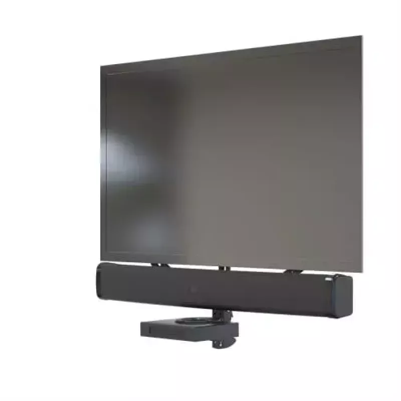 Estantería para equipos AV Barkan E850, 1 balda, negra, 565 mm de altura, 6,5 kg de capacidad