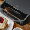 Sandwichera 2 en 1 Adler AD 3070b — 850 W, 2 placas, negra