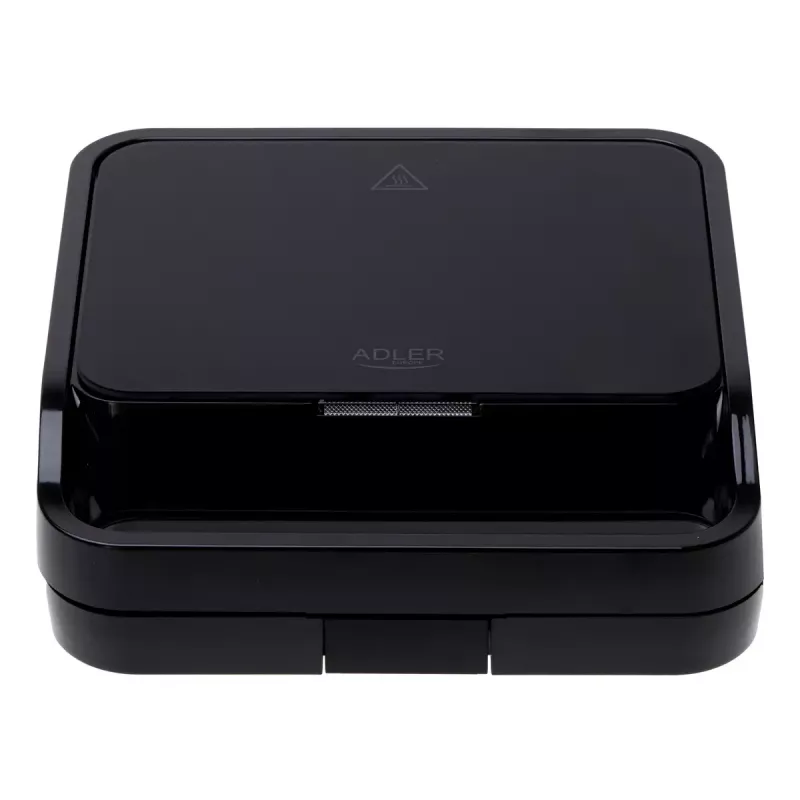 Sandwichera 2 en 1 Adler AD 3070b — 850 W, 2 placas, negra