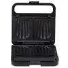 Sandwichera 2 en 1 Adler AD 3070b — 850 W, 2 placas, negra