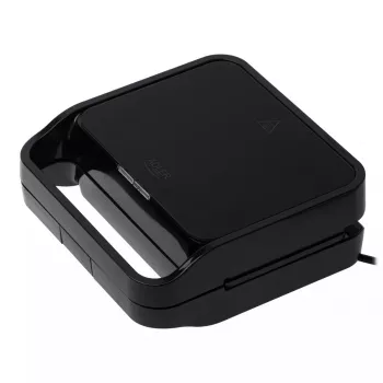 Sandwichera 2 en 1 Adler AD 3070b — 850 W, 2 placas, negra