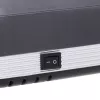 Adler AD 4508 afilador de cuchillos eléctrico, de 2 etapas, 60 W, negro