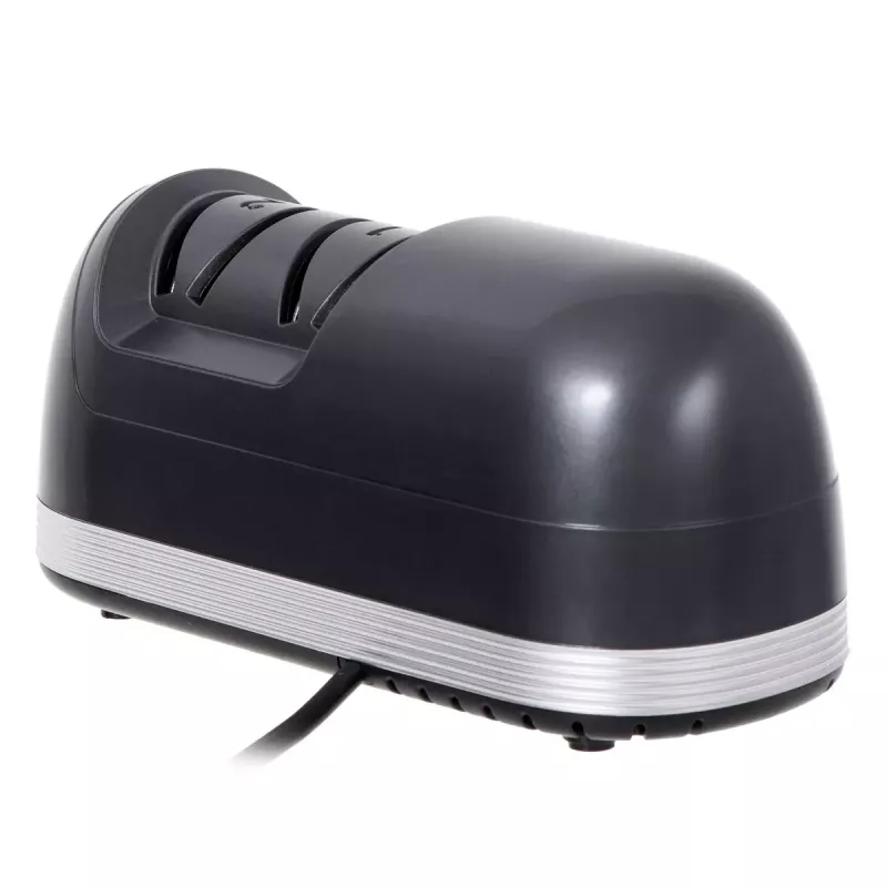 Adler AD 4508 afilador de cuchillos eléctrico, de 2 etapas, 60 W, negro