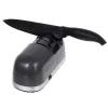 Adler AD 4508 afilador de cuchillos eléctrico, de 2 etapas, 60 W, negro