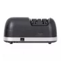 Adler AD 4508 afilador de cuchillos eléctrico, de 2 etapas, 60 W, negro