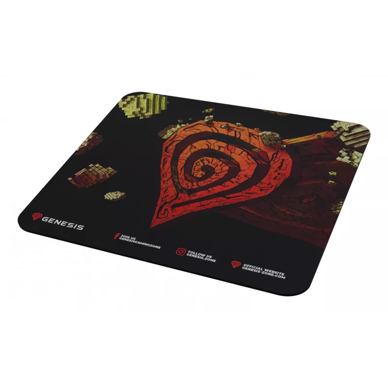 Alfombrilla gaming GENESIS Ancient Stone, multicolor, imagen, tela, goma