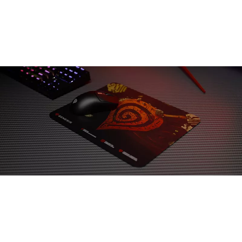 Alfombrilla gaming GENESIS Ancient Stone, multicolor, imagen, tela, goma