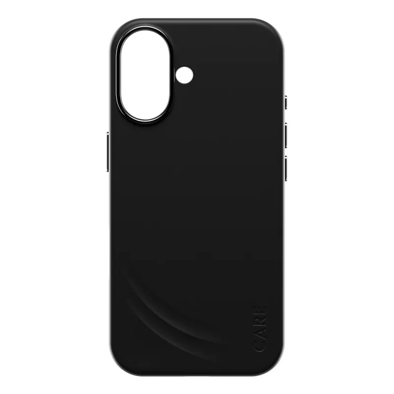 Funda protectora PanzerGlass CARE Feature FLOW Case negra con MagSafe para iPhone 17