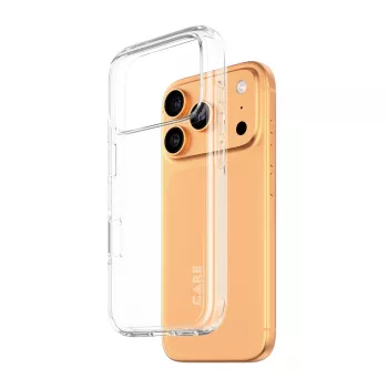 Funda protectora PanzerGlass CARE by Flagship funda Transparent Urban Explorer con marco transparente para iPhone 17 Pro