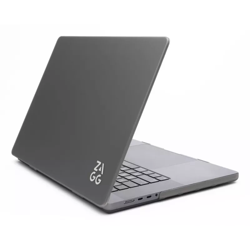 Carcasa rígida Zagg para MacBook Air 13 (M3/M2) – Smoke, funda protectora a medida